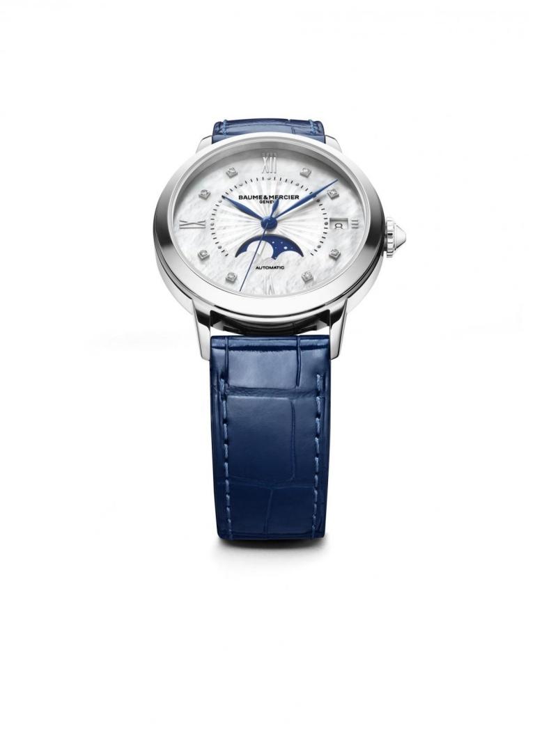 BAUME & MERCIER CLASSIMA DATE MOONPHASE 34mm 10633 White