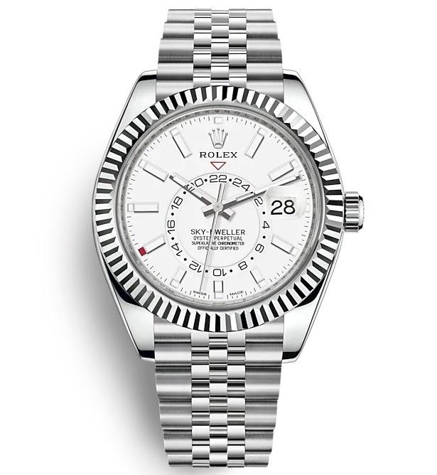 ROLEX OYSTER PERPETUAL SKY-DWELLER 42mm 326934 White