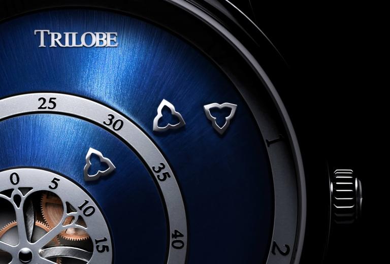 TRILOBE LES MATINAUX SÉRIE INAUGURALE 41.5mm LM01A18B Blue