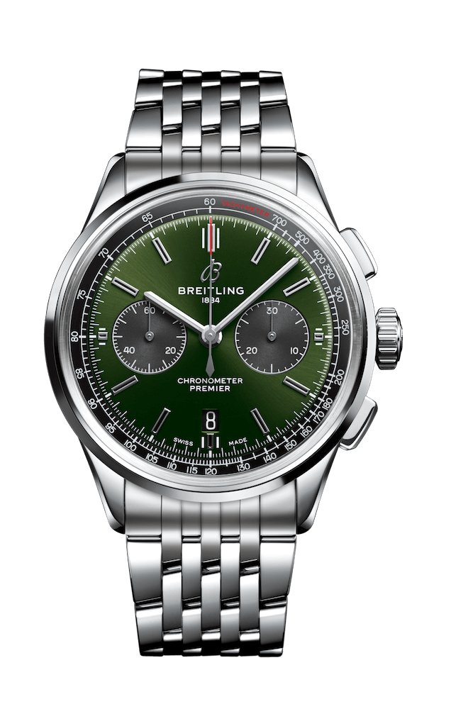 BREITLING PREMIER B01 CHRONOGRAPH 42 BENTLEY BRITISH RACING GREEN 42mm AB0118A11L1A1 Other