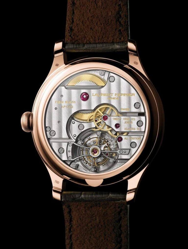 LAURENT FERRIER GALET CLASSIC RED GOLD 41mm LCF001.R5.BW2 Brown