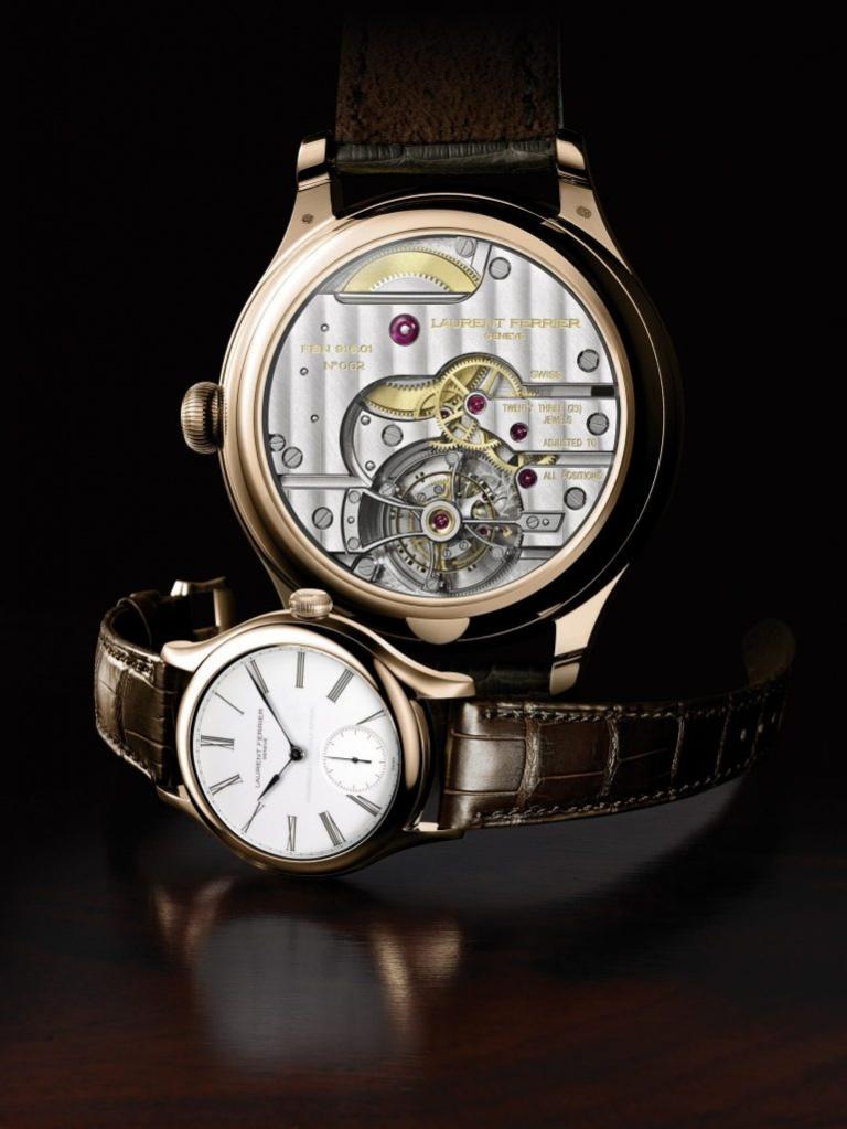 LAURENT FERRIER GALET CLASSIC RED GOLD 41mm LCF001.R5.E10 Blanc