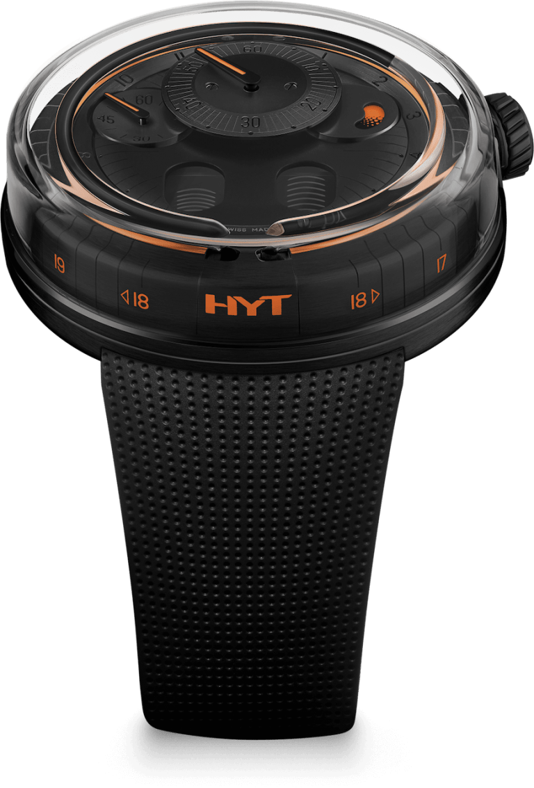 HYT H0 BLACKFLUID 48.8mm H02387 Black