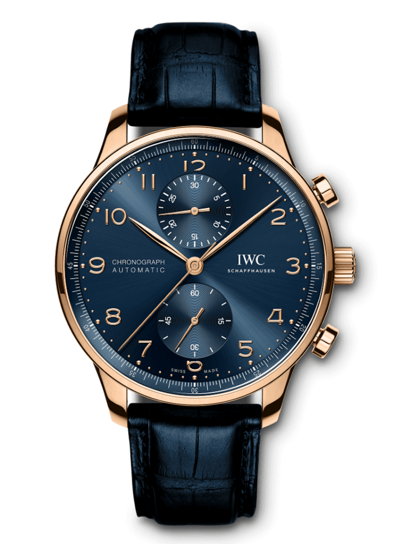 IWC PORTUGIESER CHRONOGRAPH MANUFACTURE 41mm IW371614 Blue