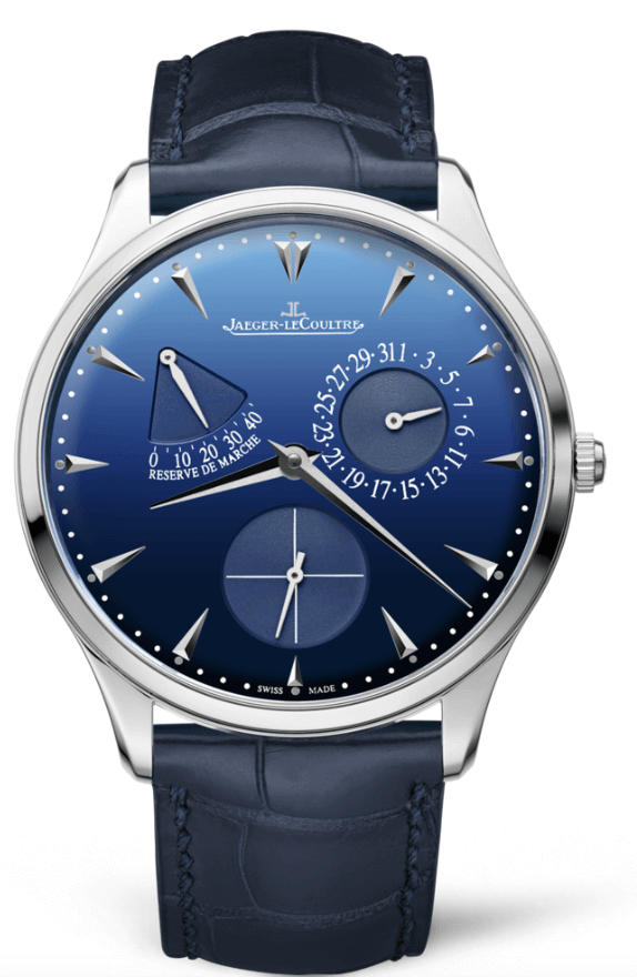 JAEGER-LECOULTRE MASTER ULTRA THIN POWER RESERVE 39mm 1378480 Blue