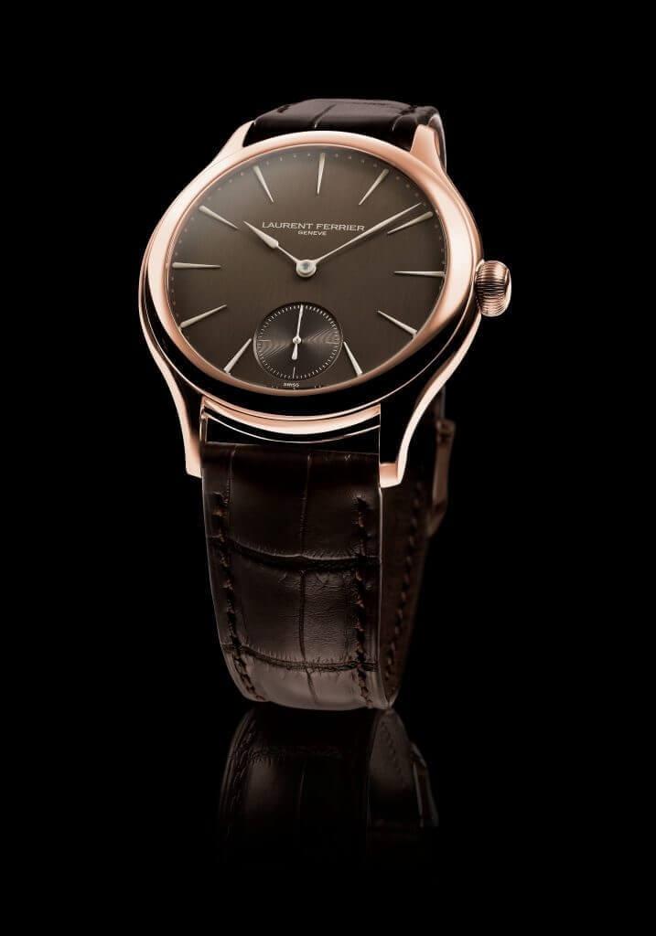LAURENT FERRIER GALET MICRO-ROTOR RED GOLD 40MM 40mm LCF004.R5.BW2 Brown