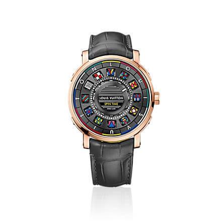 Louis Vuitton Black Titanium Escale Worldtime Men's Wristwatch 41MM -  ShopStyle Watches