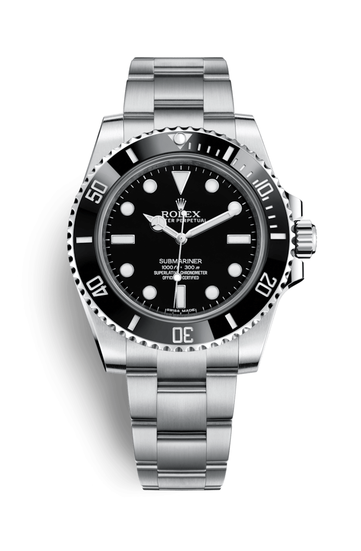 ROLEX OYSTER PERPETUAL SUBMARINER 40mm 114060 Noir