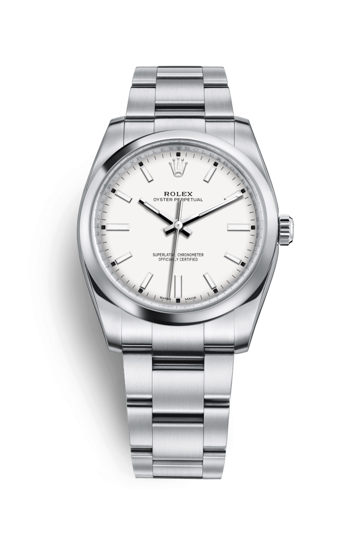 ROLEX OYSTER PERPETUAL OYSTER PERPETUAL 34 34mm 114200 White