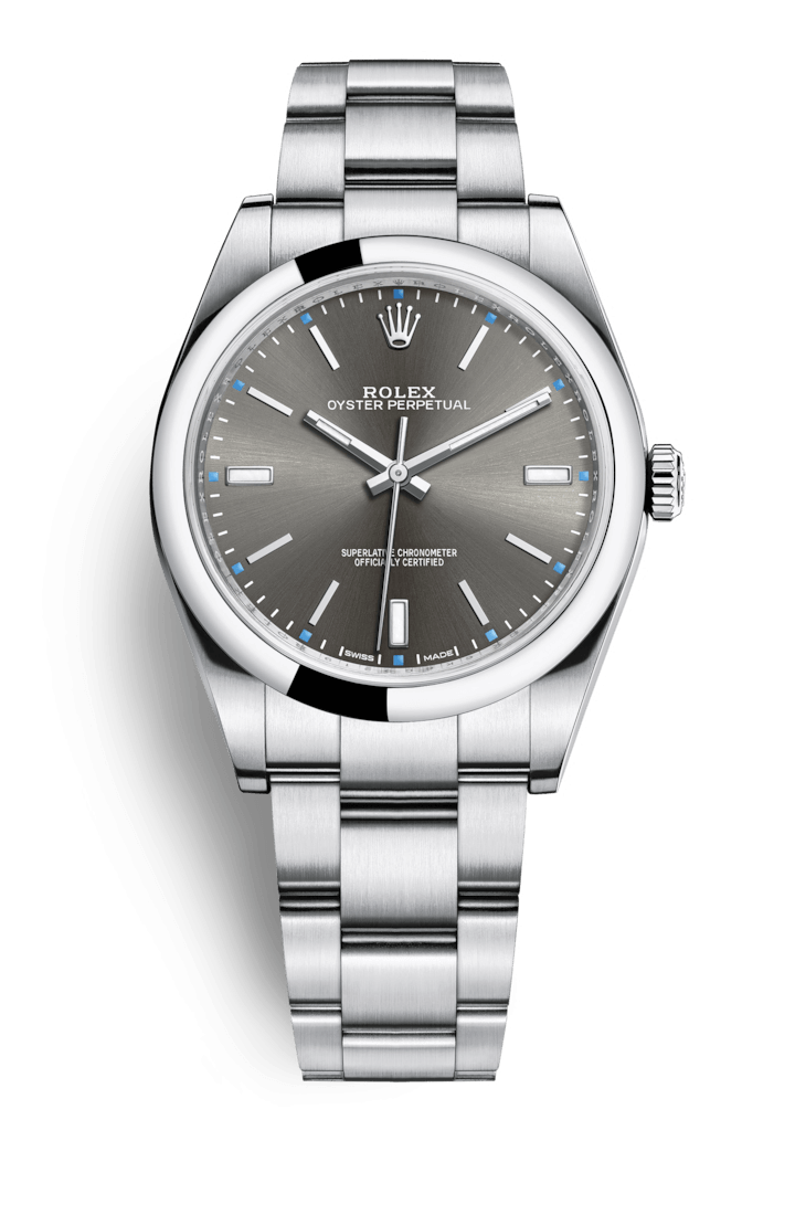 ROLEX OYSTER PERPETUAL OYSTER PERPETUAL 39 39mm 114300 Grey