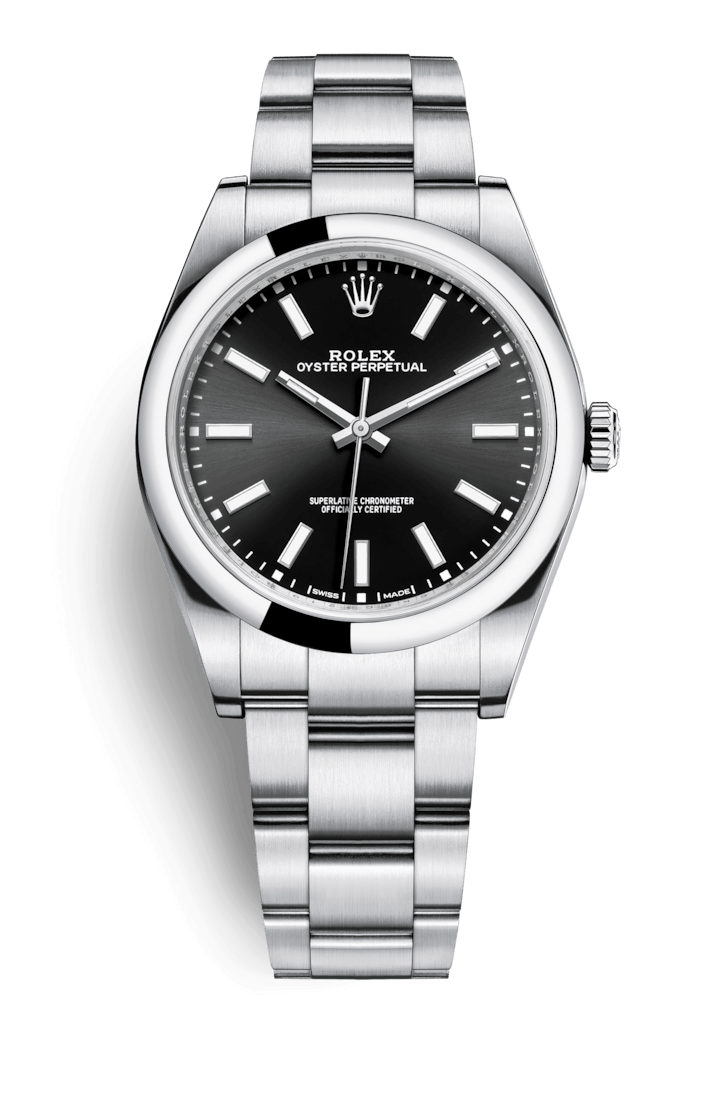 oyster perpetual 39 black
