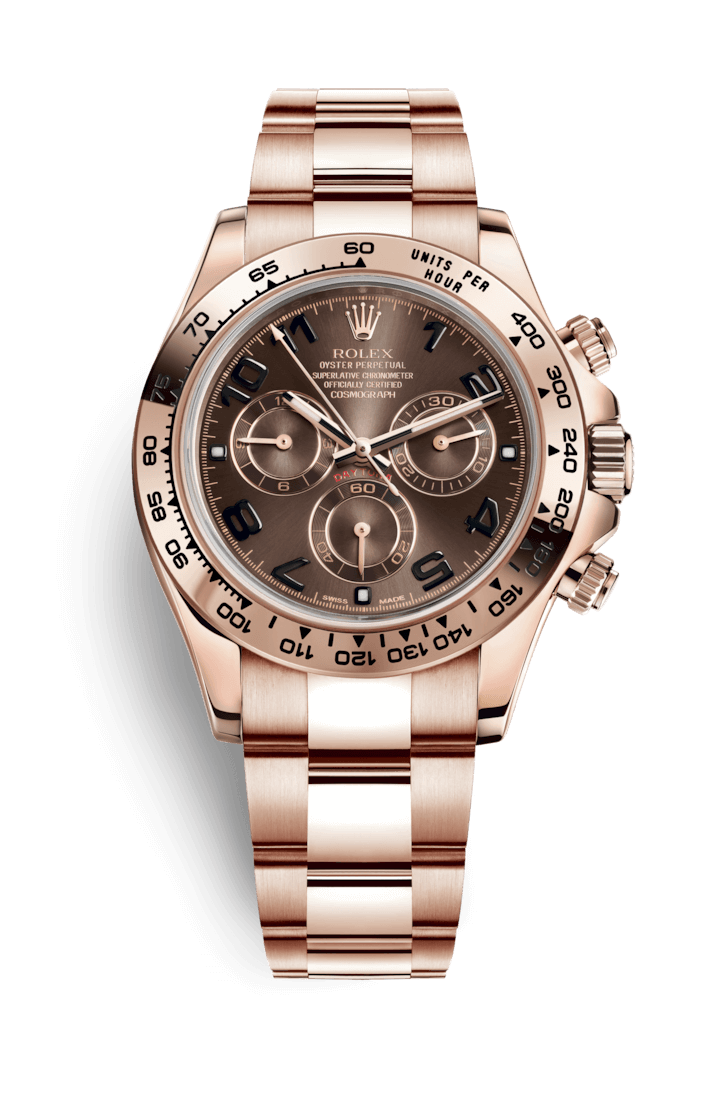 ROLEX OYSTER PERPETUAL COSMOGRAPH DAYTONA 40mm 116505 Brown