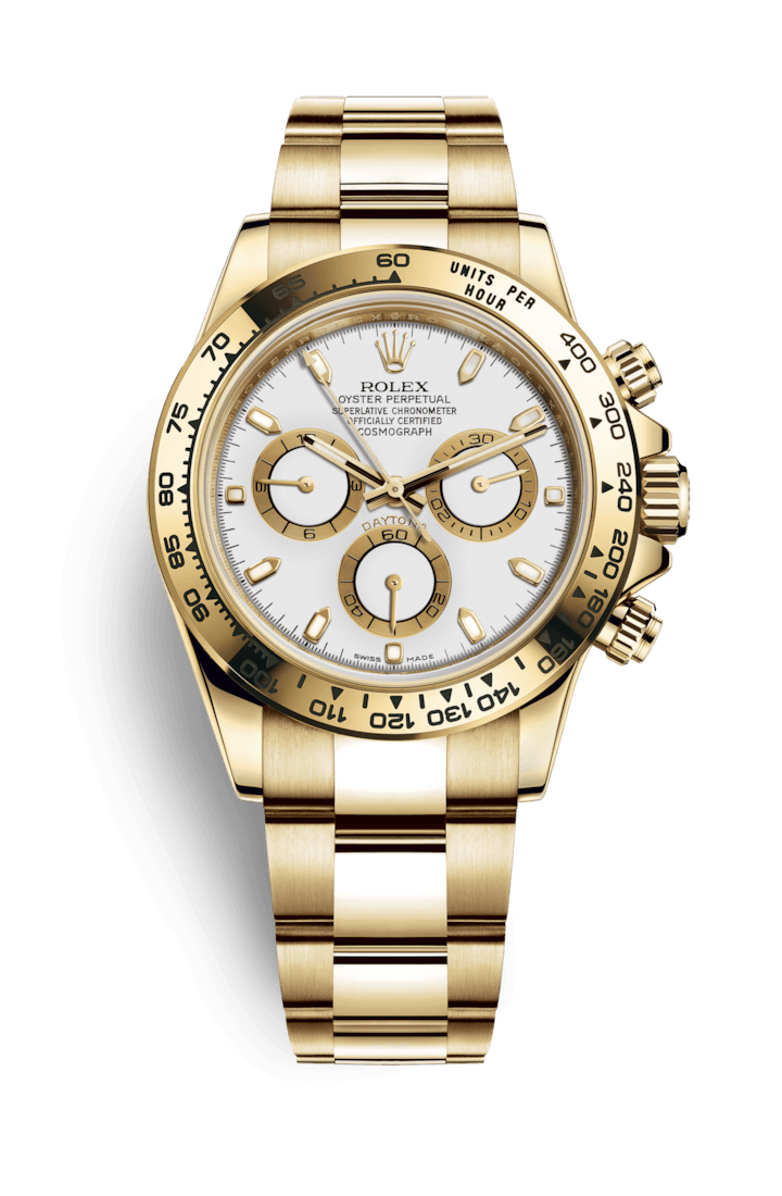 ROLEX OYSTER PERPETUAL COSMOGRAPH DAYTONA 40mm 116508 White