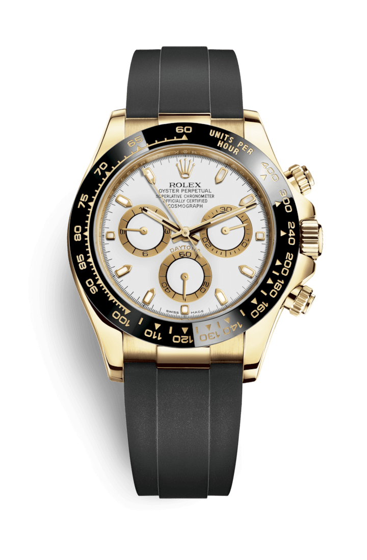 ROLEX OYSTER PERPETUAL COSMOGRAPH DAYTONA 40mm 116518LN White