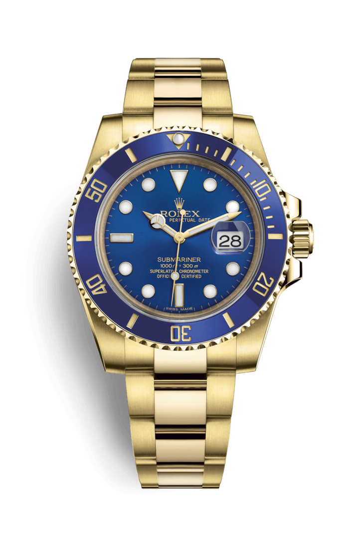 ROLEX OYSTER PERPETUAL SUBMARINER DATE 40mm 116618LB Blue