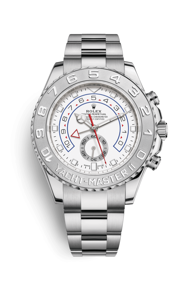 ROLEX OYSTER PERPETUAL YACHT-MASTER II 44mm 116689 Blanc