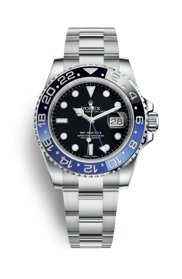 ROLEX OYSTER PERPETUAL GMT-MASTER II 40mm 116710BLNR Black