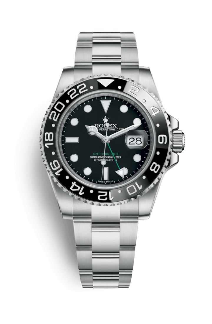 ROLEX OYSTER PERPETUAL GMT-MASTER II 40mm 116710LN Black