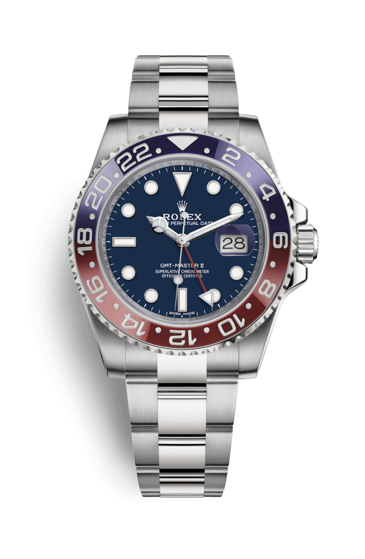 ROLEX OYSTER PERPETUAL GMT-MASTER II 40mm 126719BLRO Bleu