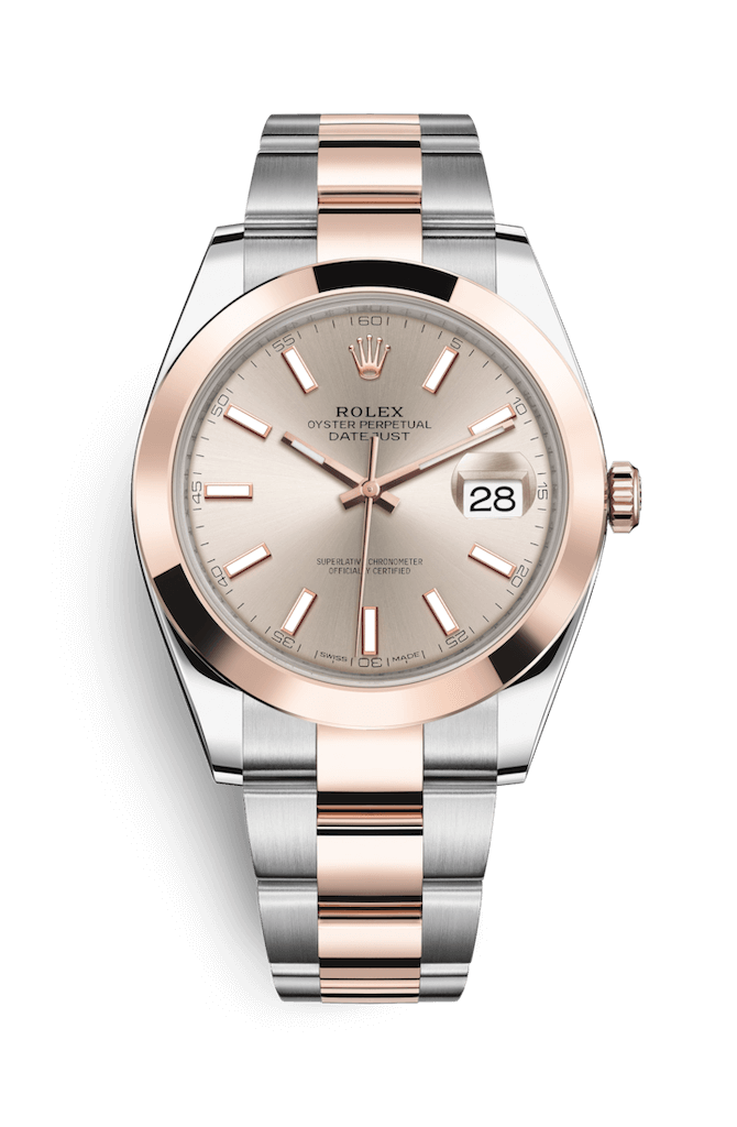 ROLEX OYSTER PERPETUAL DATEJUST 41 41mm 126301 Opaline