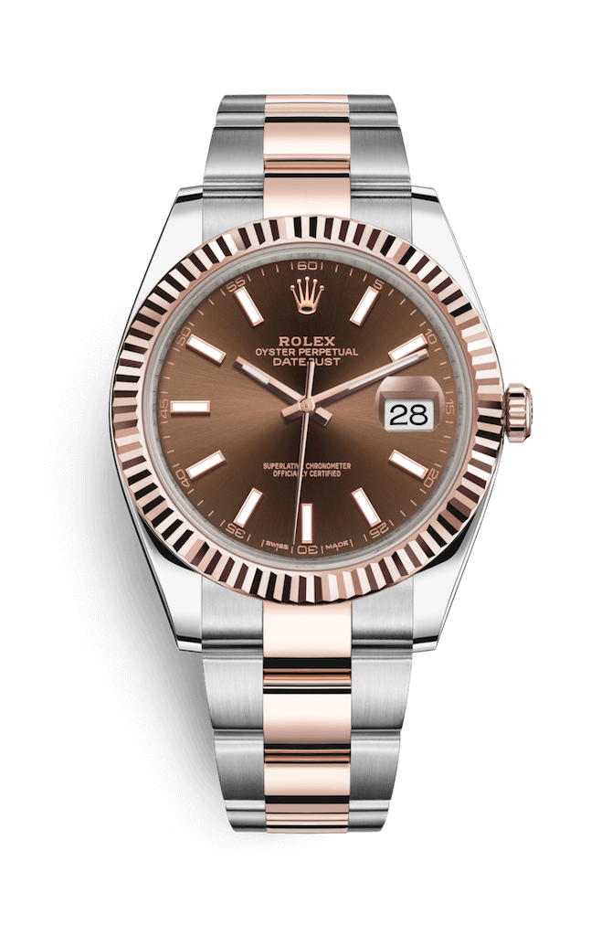 rolex oyster perpetual brown