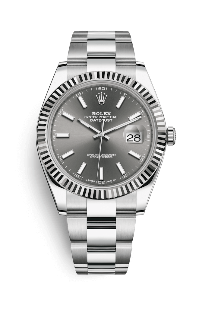 ROLEX OYSTER PERPETUAL DATEJUST 41 41mm 126334 Gris