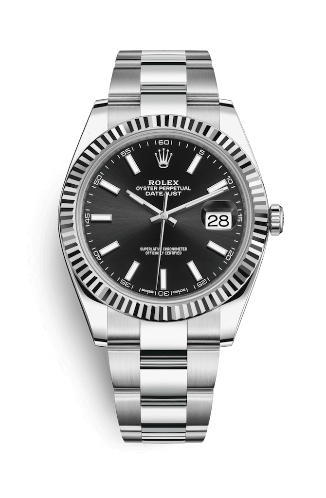 ROLEX OYSTER PERPETUAL DATEJUST 41 41mm 126334 Black