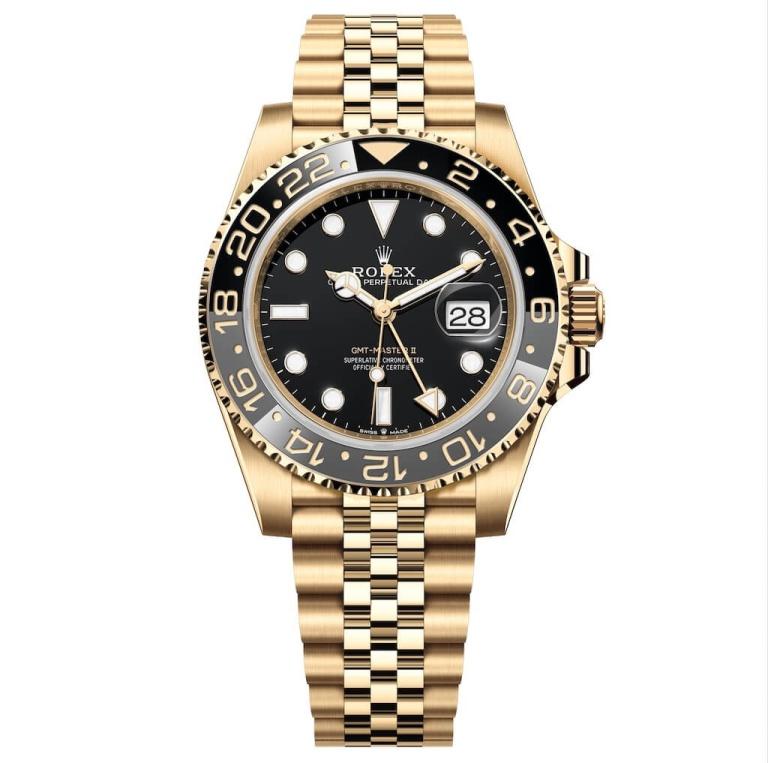 ROLEX OYSTER PERPETUAL GMT-MASTER II 40mm 126718GRNR Black