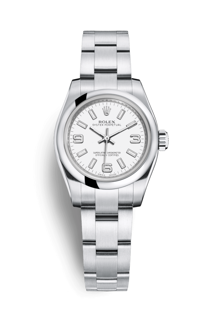 ROLEX OYSTER PERPETUAL OYSTER PERPETUAL 26 26mm 176200 Blanc