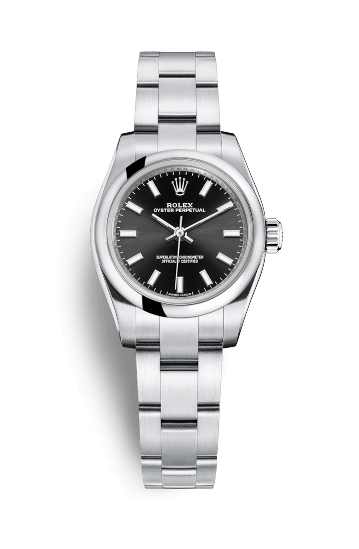 ROLEX OYSTER PERPETUAL OYSTER PERPETUAL 26 26mm 176200 Black