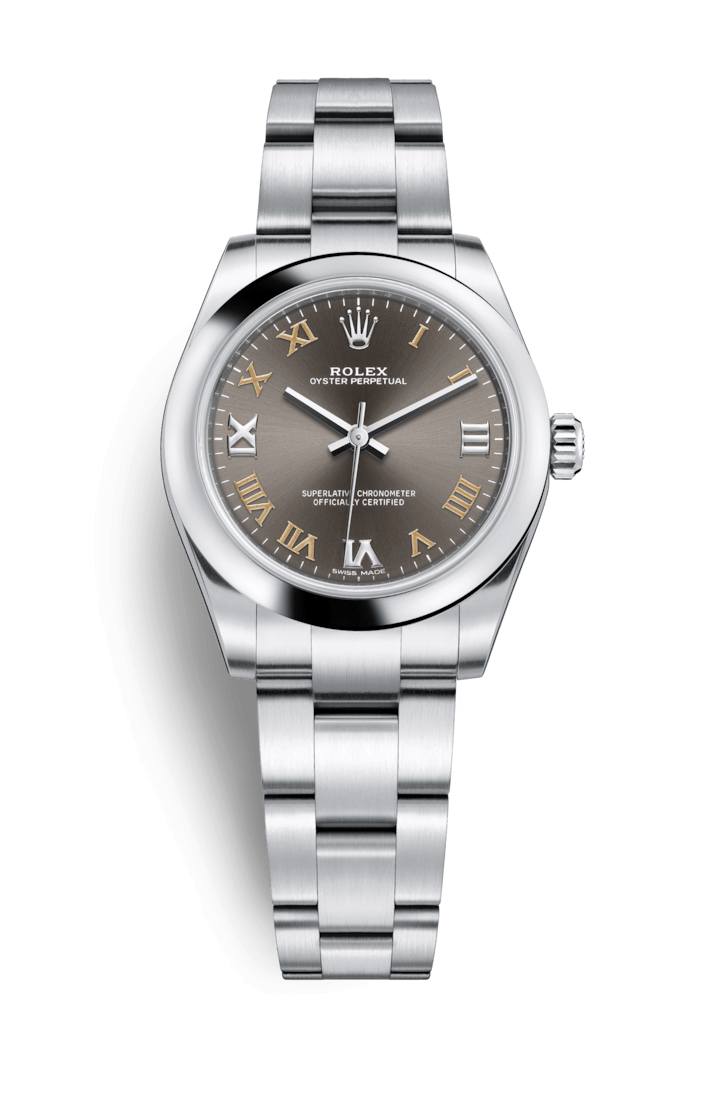 ROLEX OYSTER PERPETUAL OYSTER PERPETUAL 31 31mm 177200 Marron