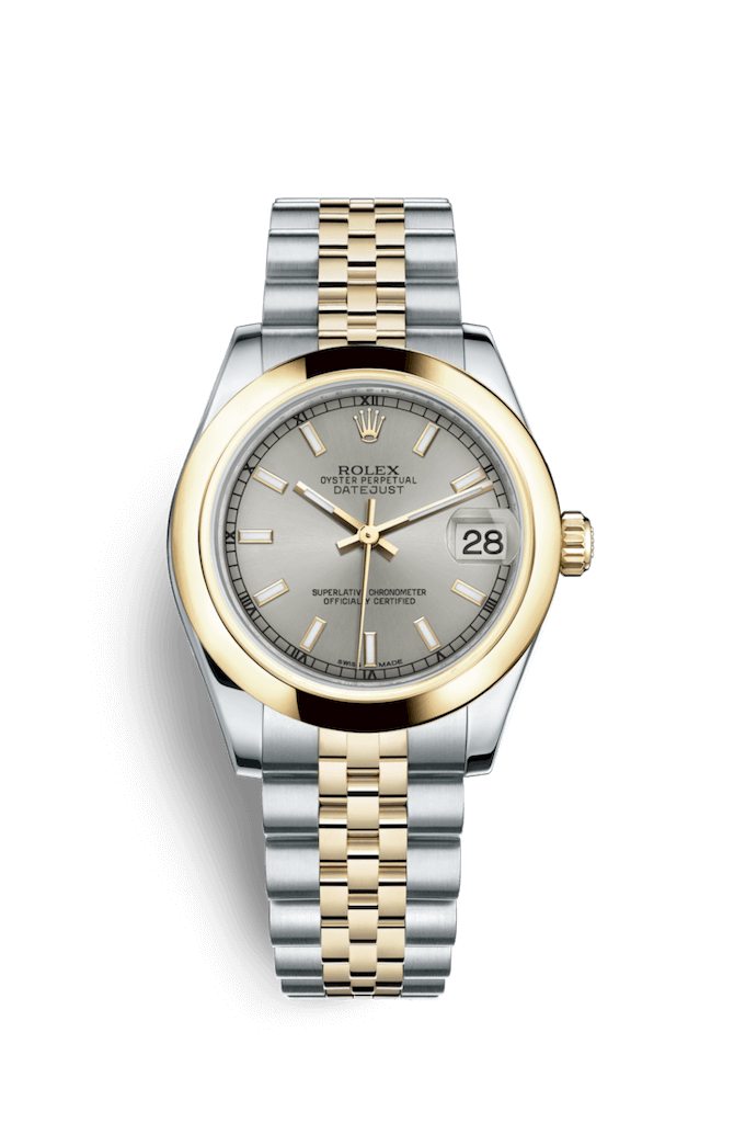 ROLEX OYSTER PERPETUAL DATEJUST 31 31mm 178243 Grey