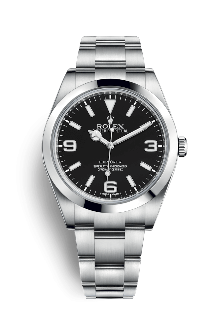 Smelte donor er nok ROLEX OYSTER PERPETUAL EXPLORER 214270: retail price, second hand price,  specifications and reviews - AskMe.Watch
