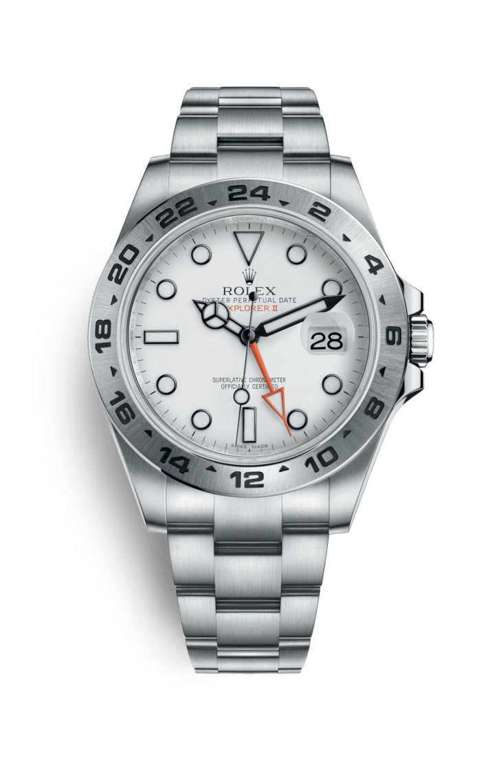 ROLEX OYSTER PERPETUAL EXPLORER II 42mm 216570 White