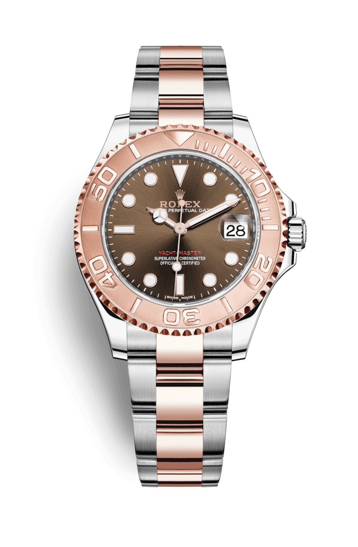 ROLEX OYSTER PERPETUAL YACHT-MASTER 37mm 268621 Marron