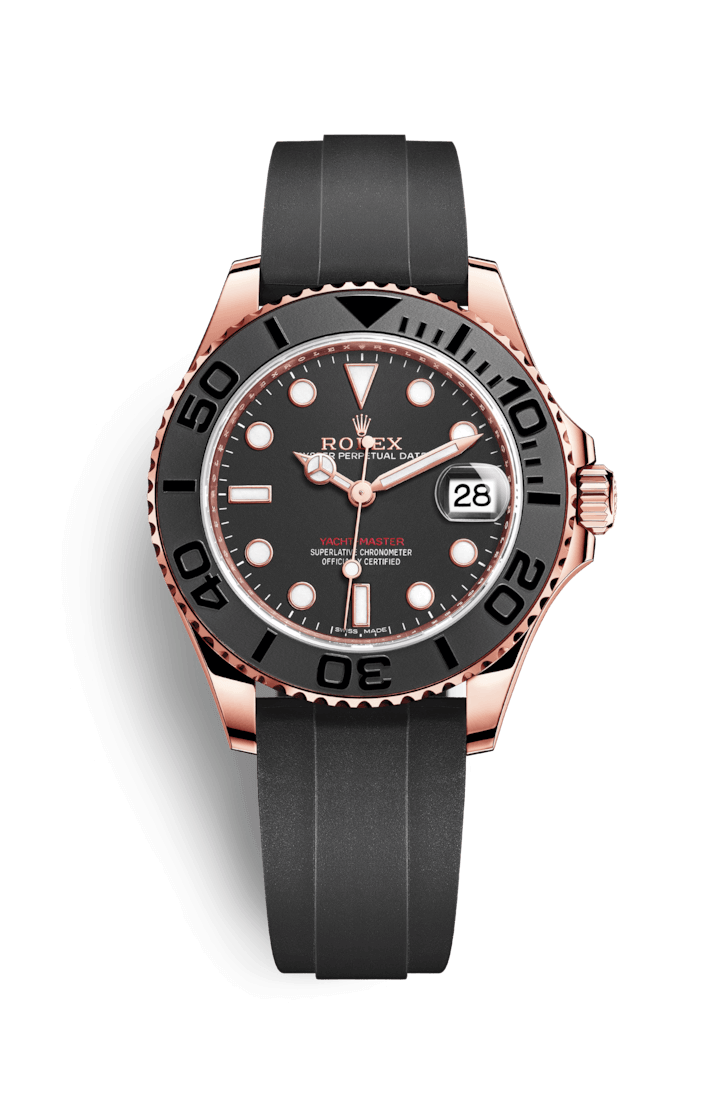 ROLEX OYSTER PERPETUAL YACHT-MASTER 37mm 268655 Black