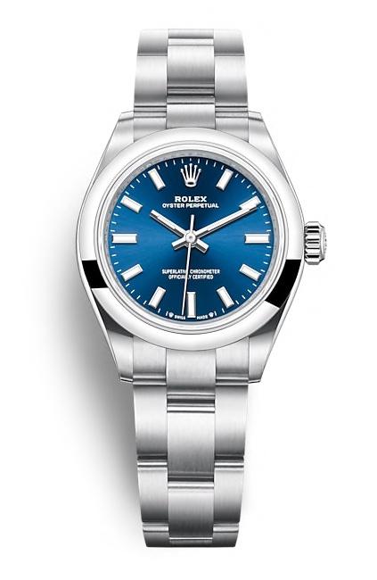 ROLEX OYSTER PERPETUAL OYSTER PERPETUAL 28 28mm 276200 Blue