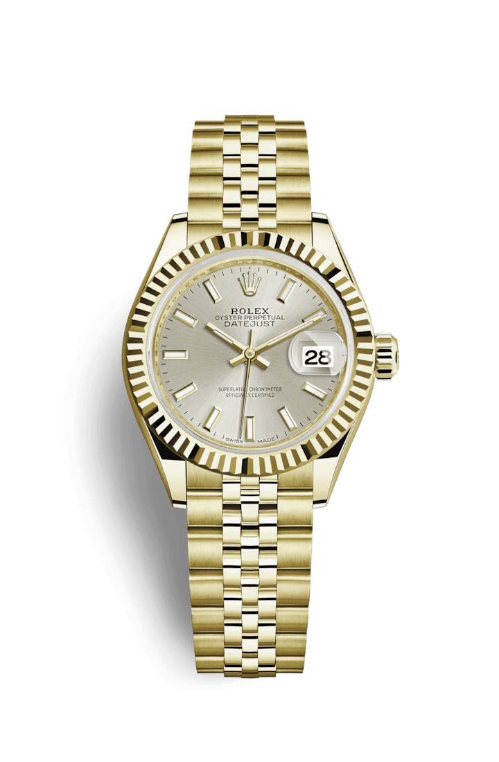 ROLEX OYSTER PERPETUAL LADY-DATEJUST 28 28mm 279178 Opaline