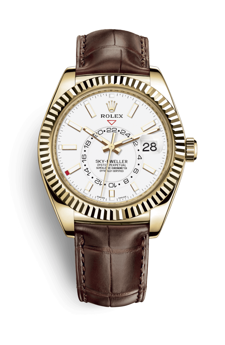 ROLEX OYSTER PERPETUAL SKY-DWELLER 42mm 326138 White
