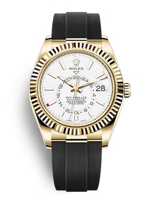 ROLEX OYSTER PERPETUAL SKY-DWELLER 42mm 326238 White