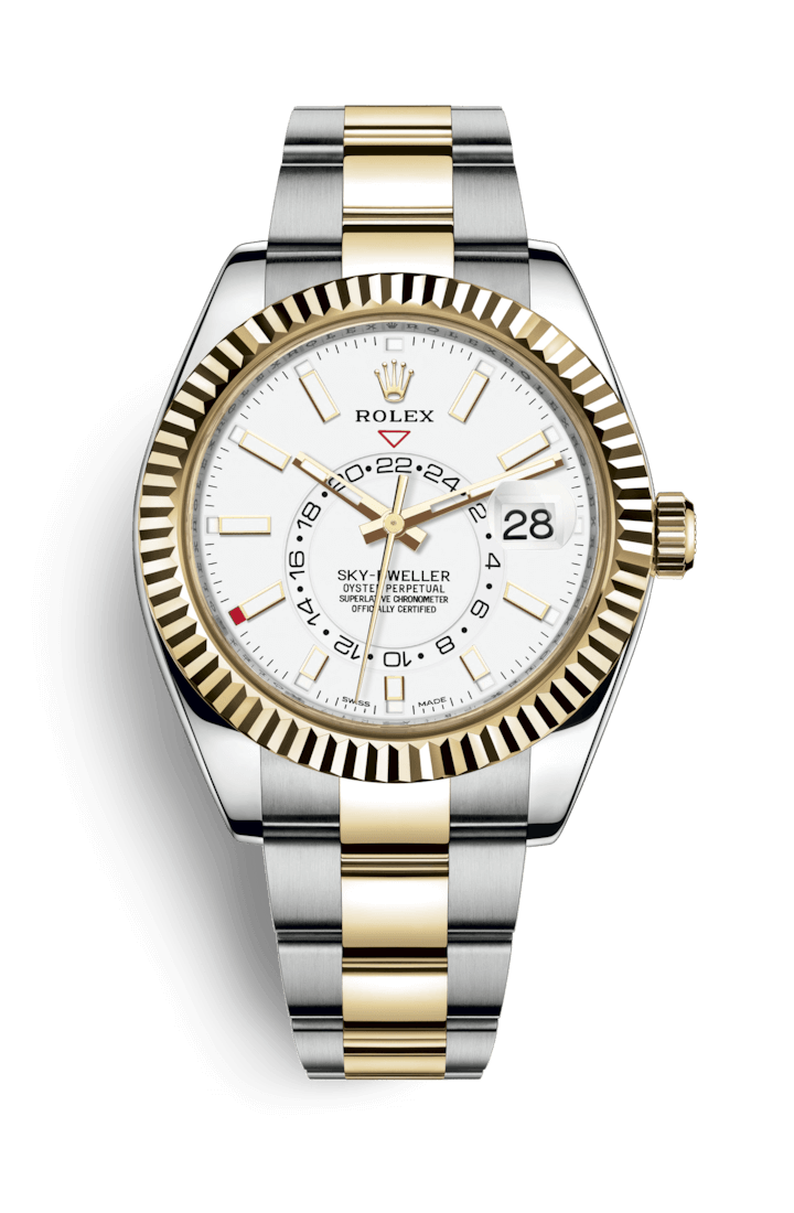 ROLEX OYSTER PERPETUAL SKY-DWELLER 42mm 326933 White