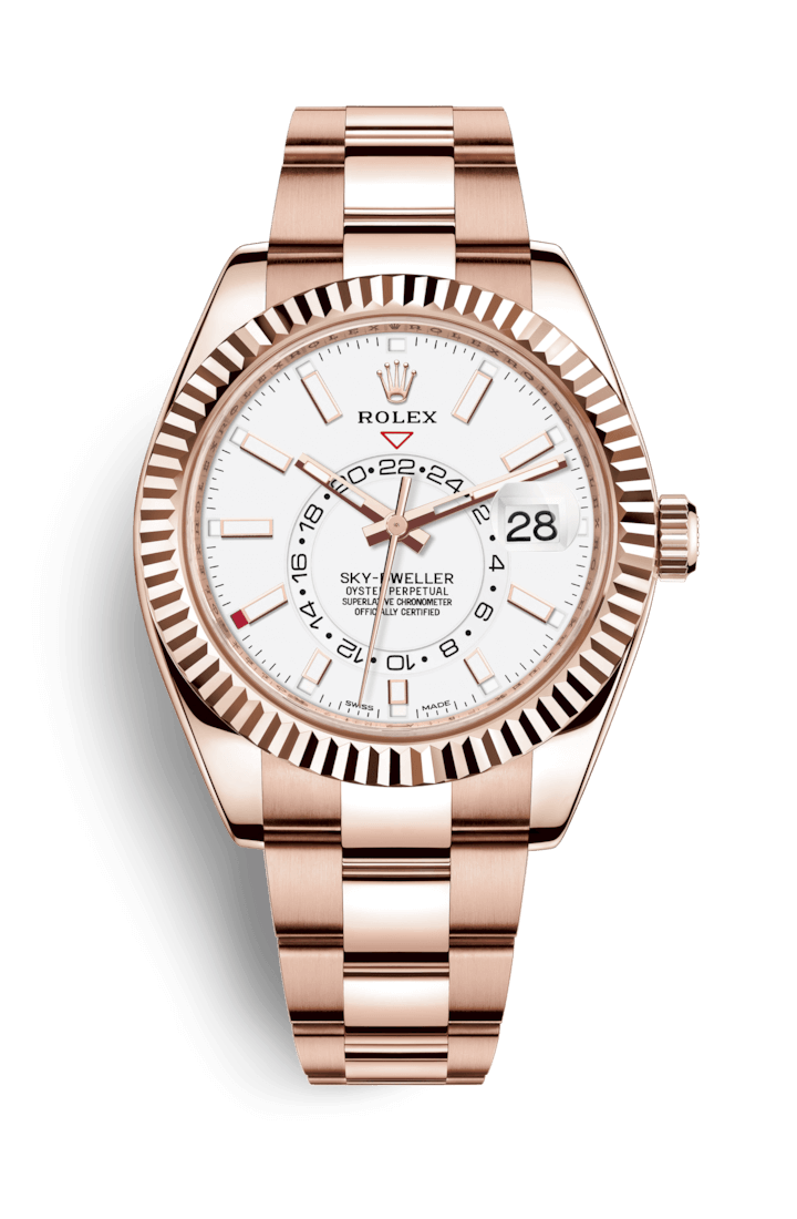 ROLEX OYSTER PERPETUAL SKY-DWELLER 42mm 326935 White