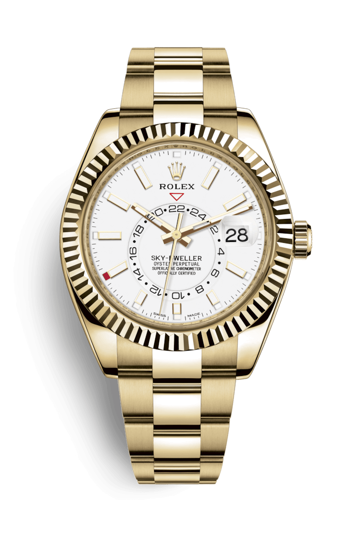 ROLEX OYSTER PERPETUAL SKY-DWELLER 42mm 326938 White