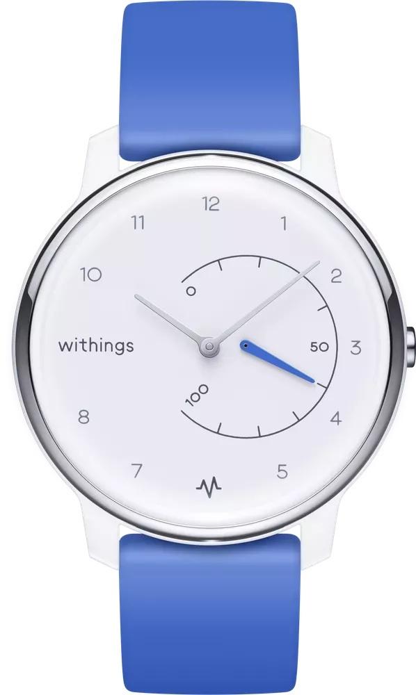 WITHINGS MOVE ECG White 38mm White & Steel White