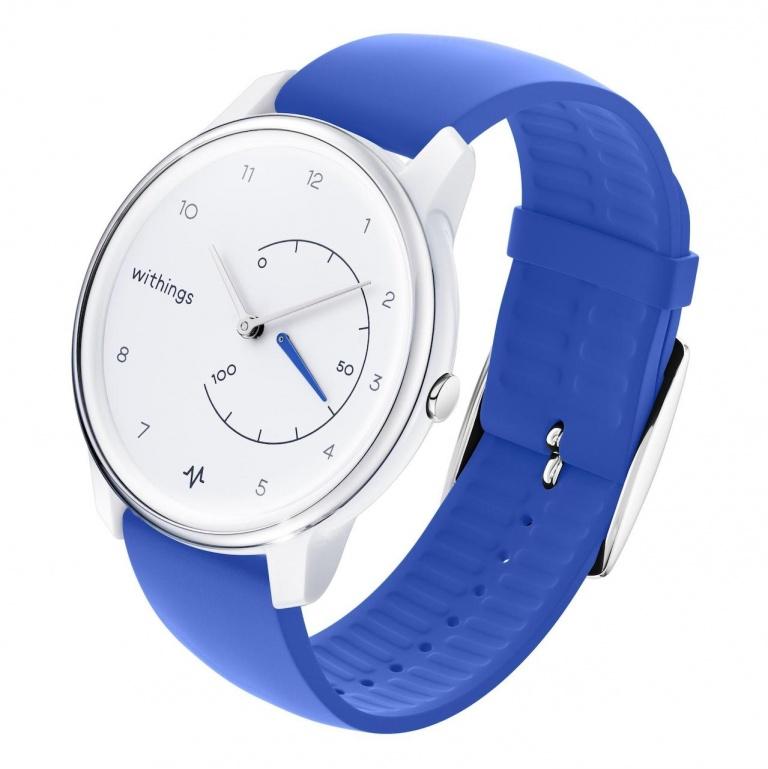 WITHINGS MOVE ECG White 38mm White & Steel Blanc