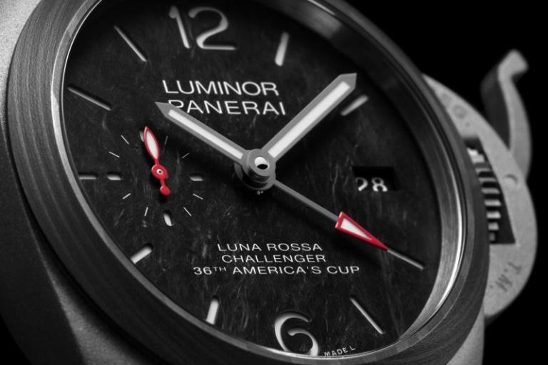 PANERAI LUMINOR 3 DAYS GMT AUTOMATIC 42mm PAM01096 LUNA ROSSA Grey