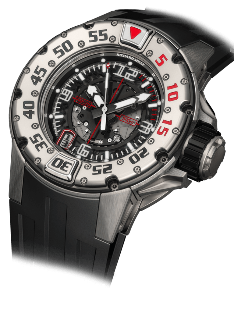 RICHARD MILLE RM AUTOMATIC DIVER’S WATCH 47mm RM 028 Skeleton