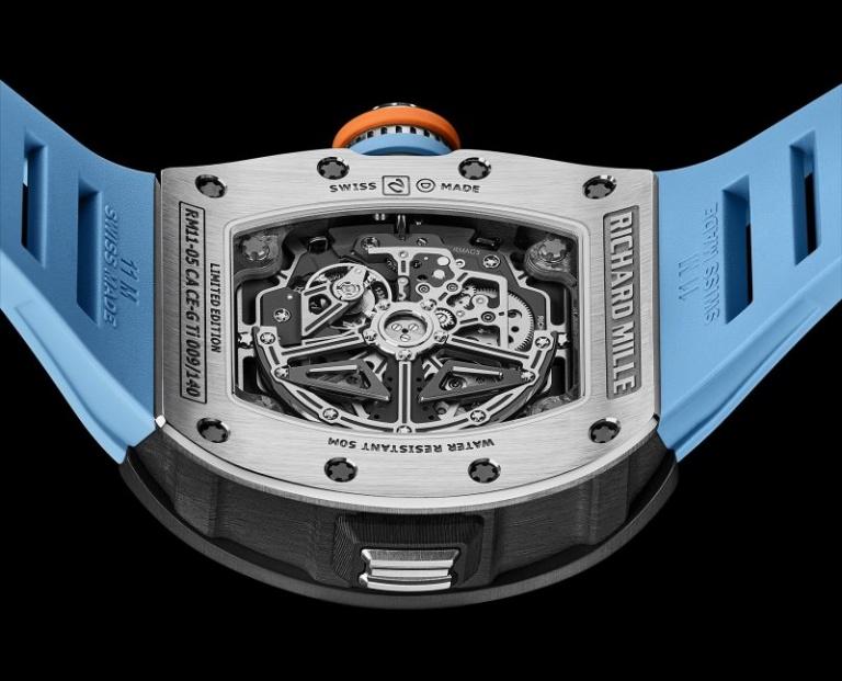 RICHARD MILLE RM RM 011 42.7mm RM 11-05 Flyback Chronograph GMT Squelette