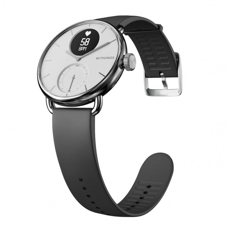 WITHINGS SCANWATCH STEEL 38mm WHITE White