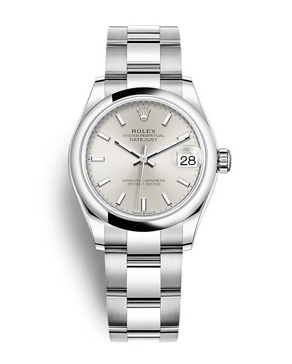 ROLEX OYSTER PERPETUAL DATEJUST 31 31mm 278240 Silver